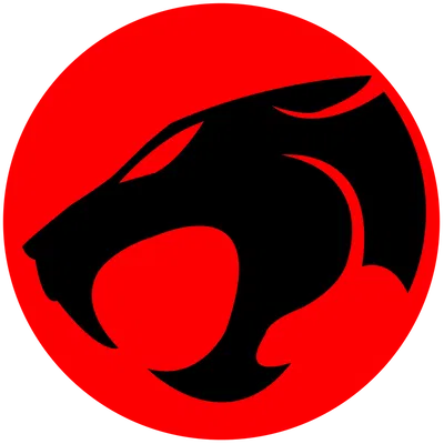 Mô hình 3D Logo Thundercats có nền tròn cực chất cho người hâm mộ