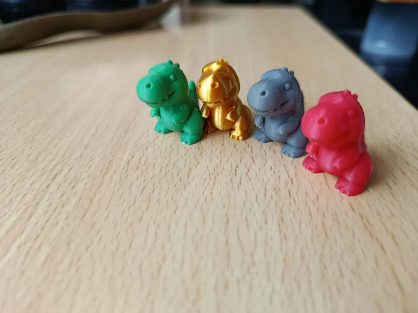 Mô hình T-Rex tí hon in 3D siêu dễ thương cho bàn làm việc - Image 2