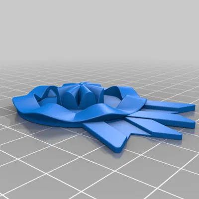 Mẫu in 3D huy hiệu Escarapela Argentina đẹp mắt