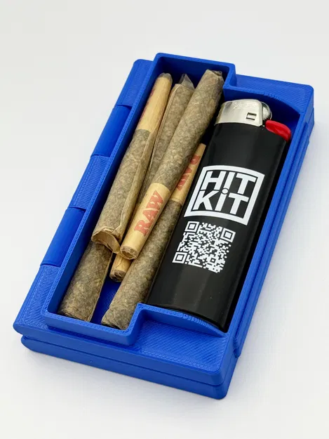 Tokédex - Hộp đựng thuốc lá/joint và bật lửa dạng vỏ sò - Image 3