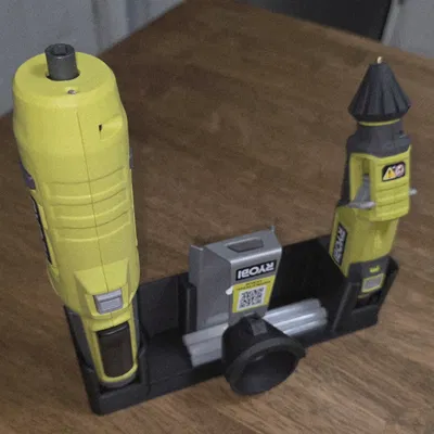 Bộ giá đỡ đa năng cho thiết bị Ryobi USB – Tối ưu không gian làm việc