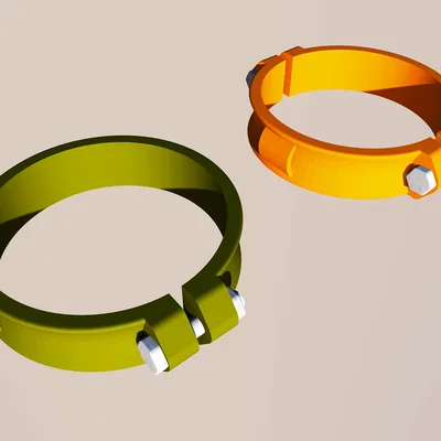 Kẹp ống nước đơn giản (Simple water pipe clamps)