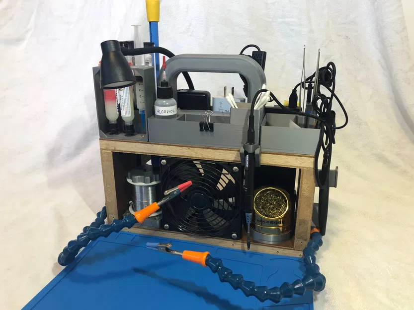 Trạm hàn di động (Mobile Soldering Station) cho TS-80 - Image 1