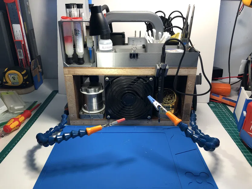 Trạm hàn di động (Mobile Soldering Station) cho TS-80 - Image 21