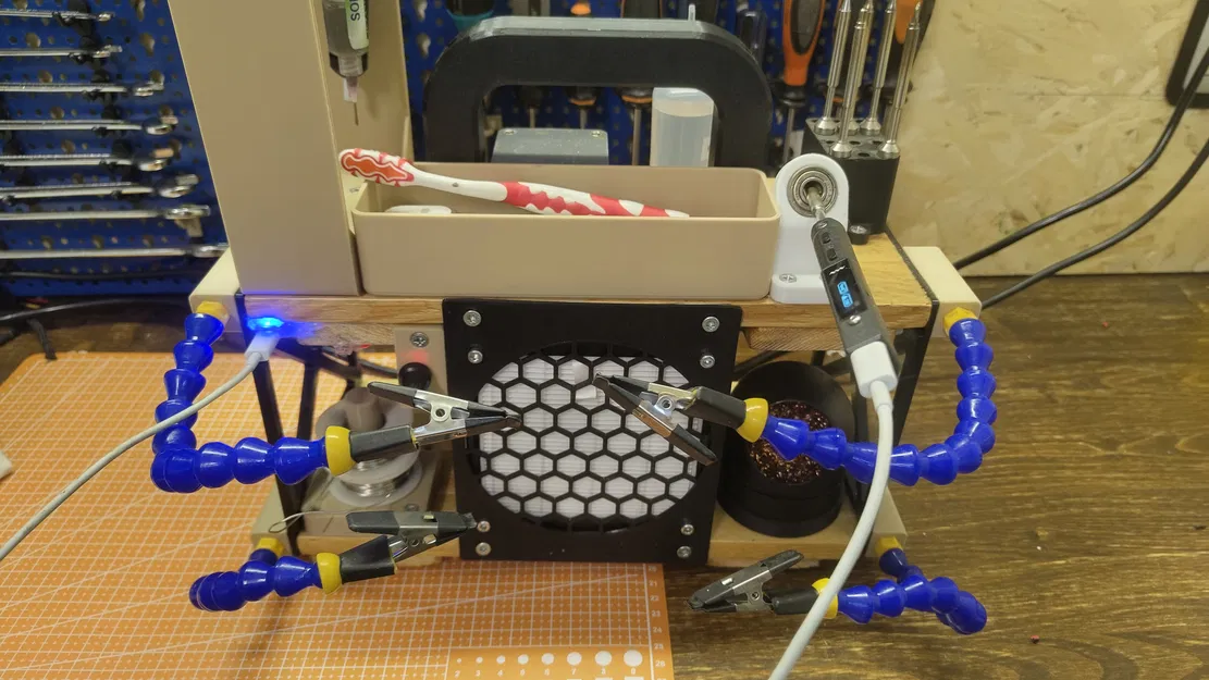 Trạm hàn di động tự chế (Portable Soldering Station) - Image 1