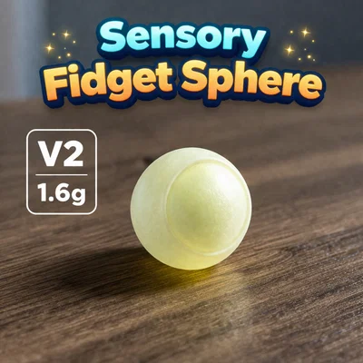 Mô hình Sensory Fidget Sphere V2 - Đồ chơi giảm stress in 3D cực dễ