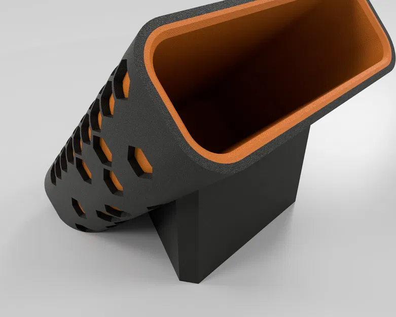 Ống cắm bút để bàn nghiêng 45 độ hiện đại - Image 6