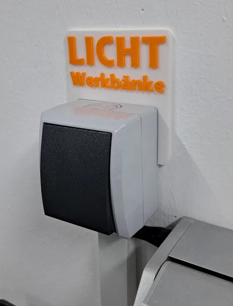 Bảng tên gắn công tắc đèn - Giải pháp đánh dấu thông minh - Image 1