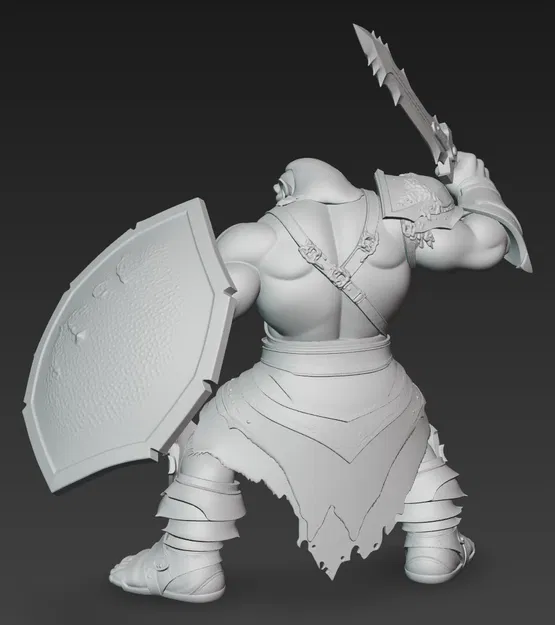 Mô hình chiến binh Ork dũng mãnh - Tỉ lệ 1:24 cho dân chơi 3D - Image 3