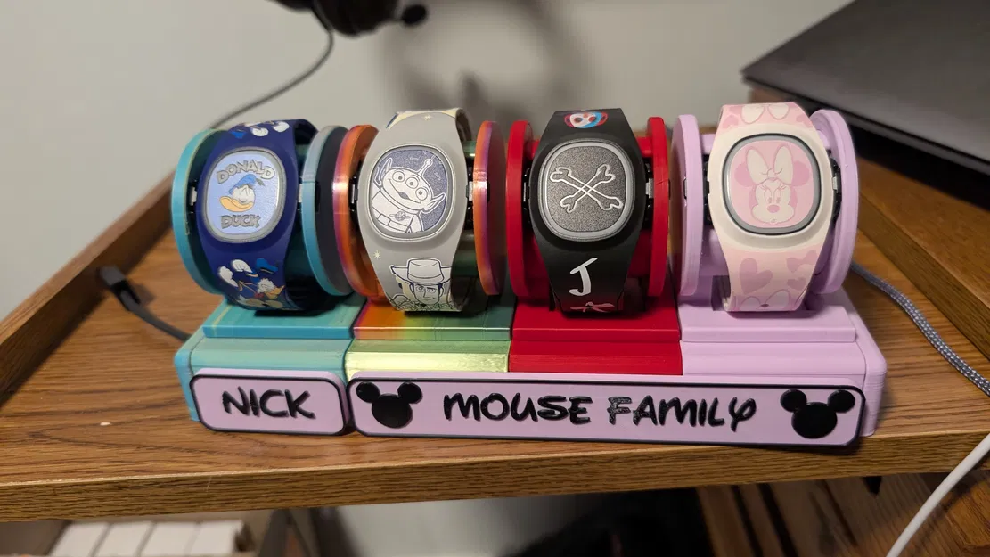 Giá đỡ mô-đun Disney Magic Band tích hợp nam châm - Image 8