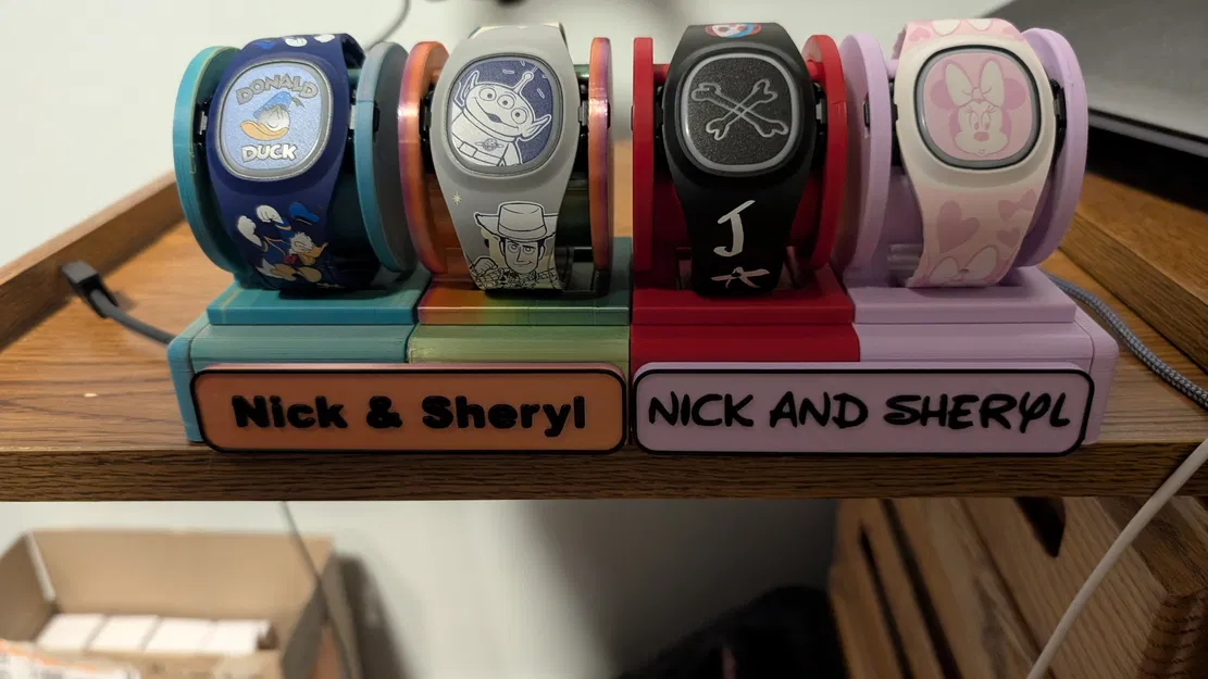 Giá đỡ mô-đun Disney Magic Band tích hợp nam châm - Image 9