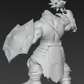 Mô hình Chiến binh Ork dũng mãnh (Ork Warrior 2) cho in 3D - Thumbnail 3