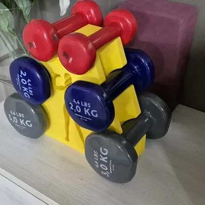 Giá đỡ tạ tay Decathlon nhỏ gọn