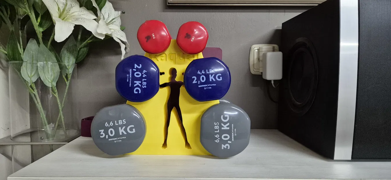 Giá đỡ tạ tay Decathlon nhỏ gọn - Image 2