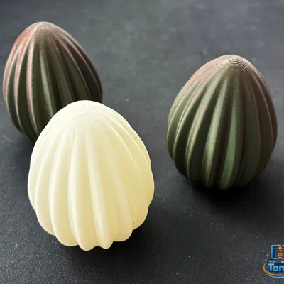 Trứng Phục sinh gân trang trí - (Osterei)