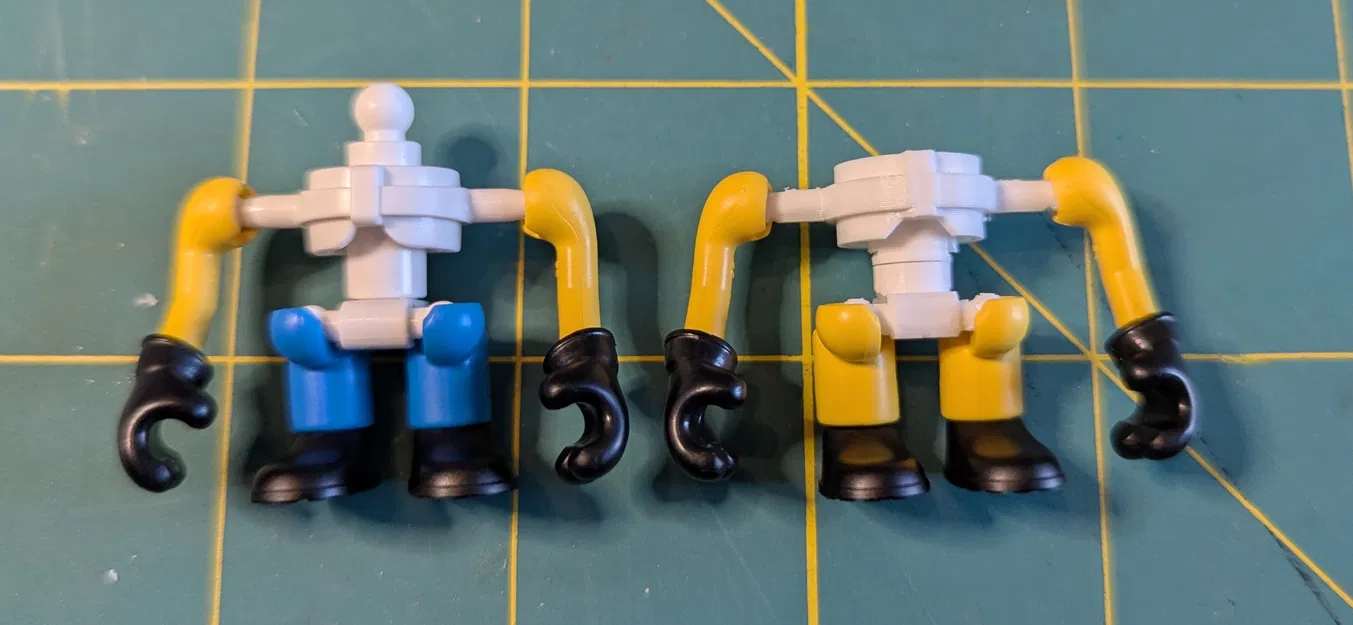 Bộ linh kiện thay thế khung xương mô hình Blokees Minions Mokoo - Image 1