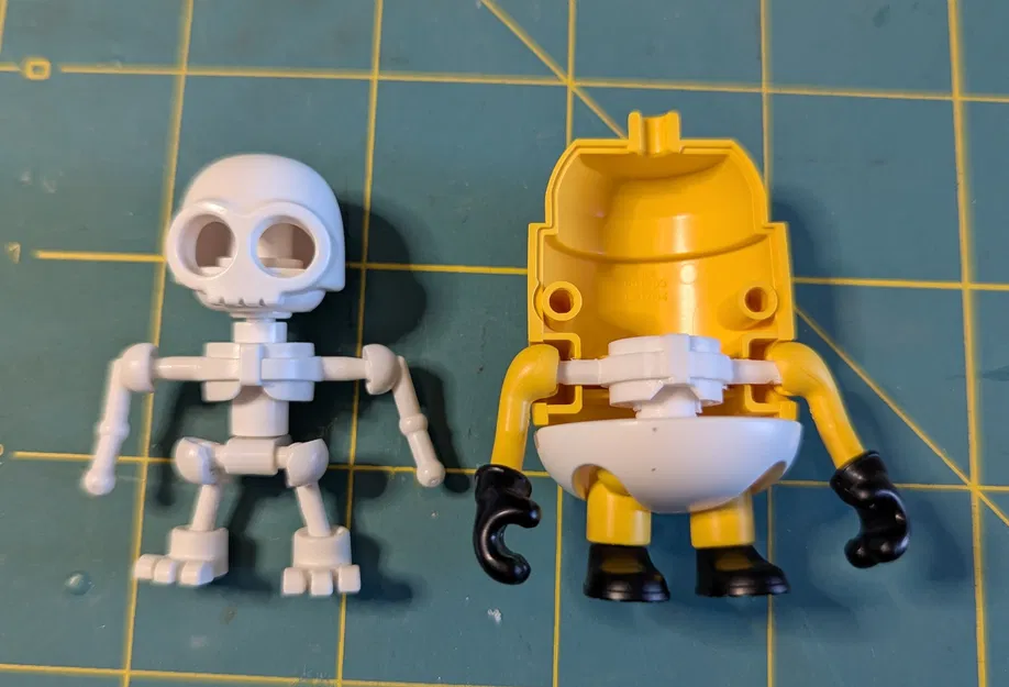 Bộ linh kiện thay thế khung xương mô hình Blokees Minions Mokoo - Image 2