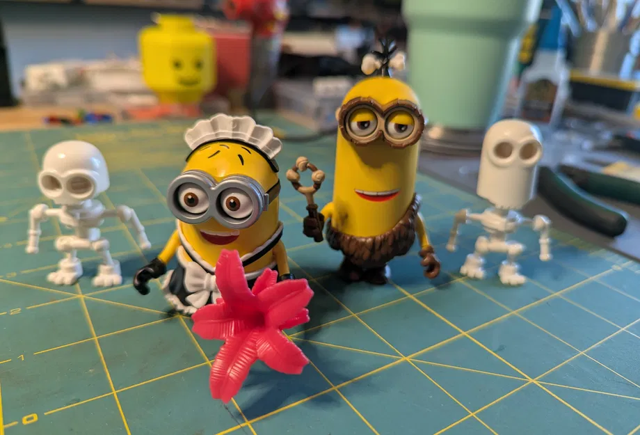 Bộ linh kiện thay thế khung xương mô hình Blokees Minions Mokoo - Image 3