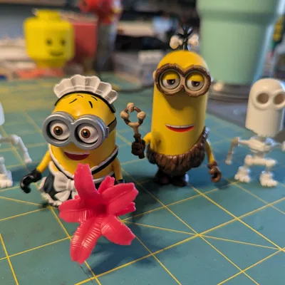 Bộ linh kiện thay thế khung xương mô hình Blokees Minions Mokoo