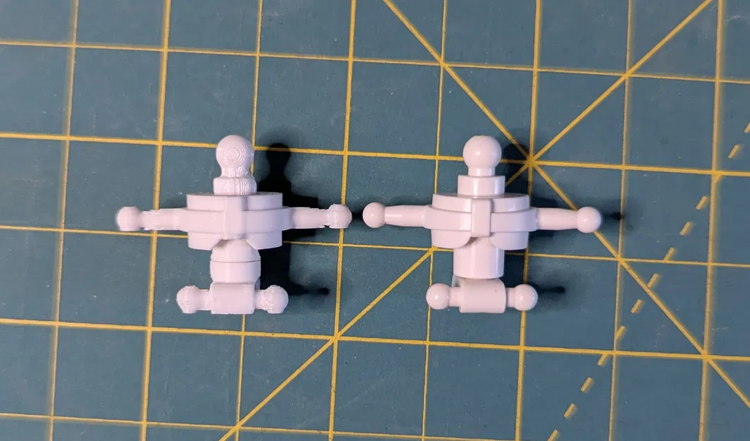 Bộ linh kiện thay thế khung xương mô hình Blokees Minions Mokoo - Image 4