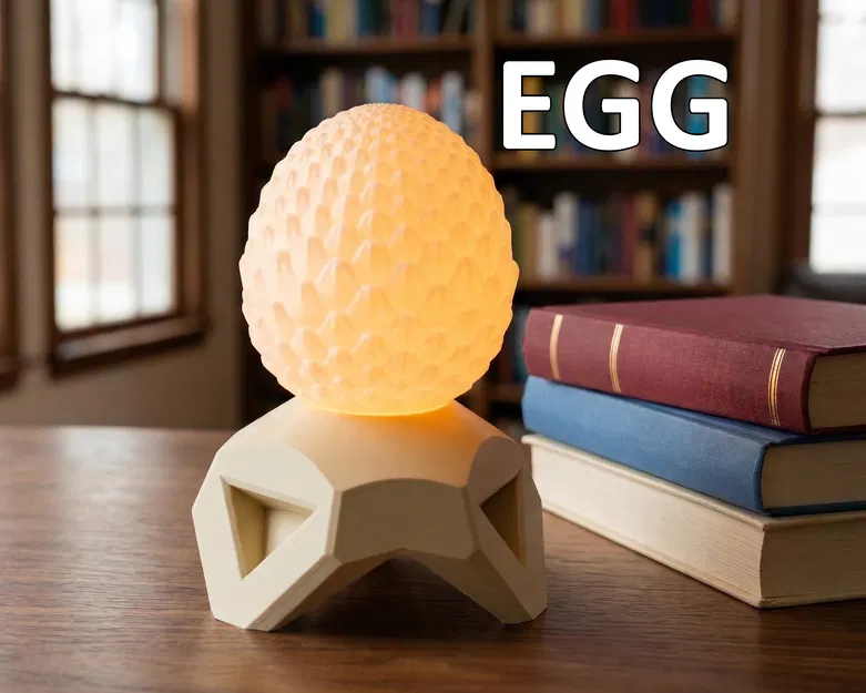 Đèn Trứng Rồng (Dragon Egg Lamp) - Image 1