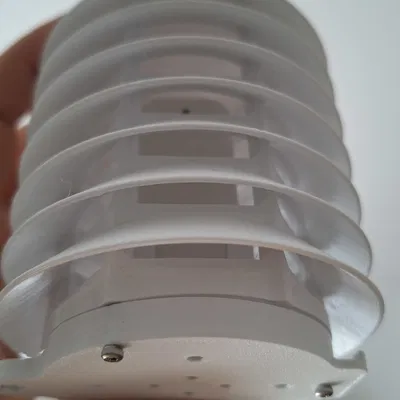 Bộ giá đỡ và tấm chắn bức xạ cho cảm biến nhiệt độ Tuya Zigbee