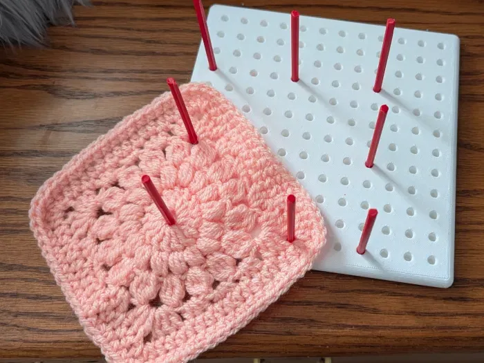 Bộ bảng chặn sản phẩm đan móc (Crochet Blocking Board) đa kích thước - Image 2