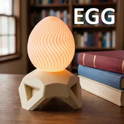 Đèn Ngủ Hình Quả Trứng Xoắn Ốc (Twisty Egg Lamp)