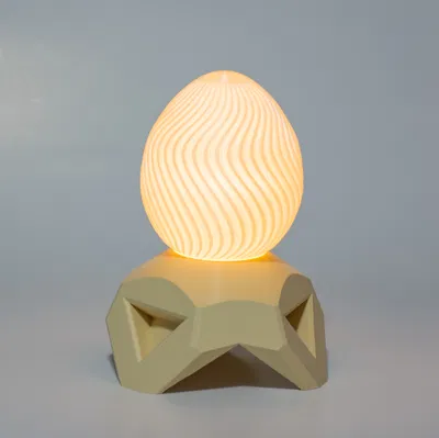 Đèn Ngủ Hình Quả Trứng Xoắn Ốc (Twisty Egg Lamp)