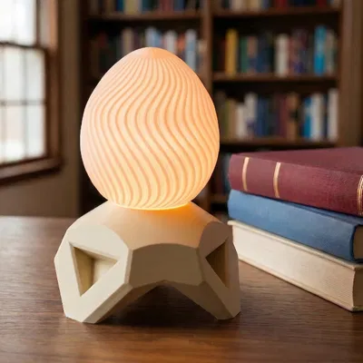 Đèn Ngủ Hình Quả Trứng Xoắn Ốc (Twisty Egg Lamp)