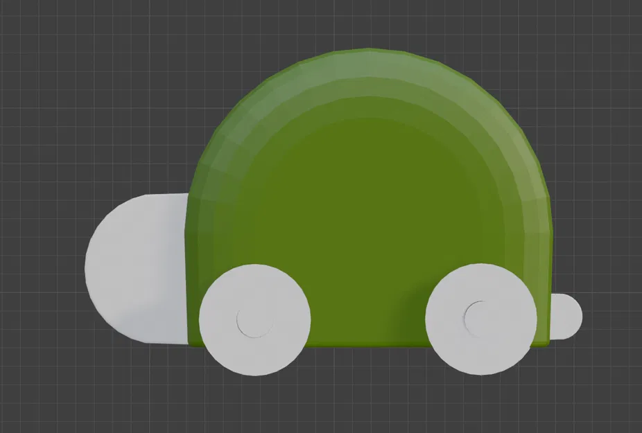 Mô hình chú rùa đồ chơi 3D xinh xắn cho bé - Image 1