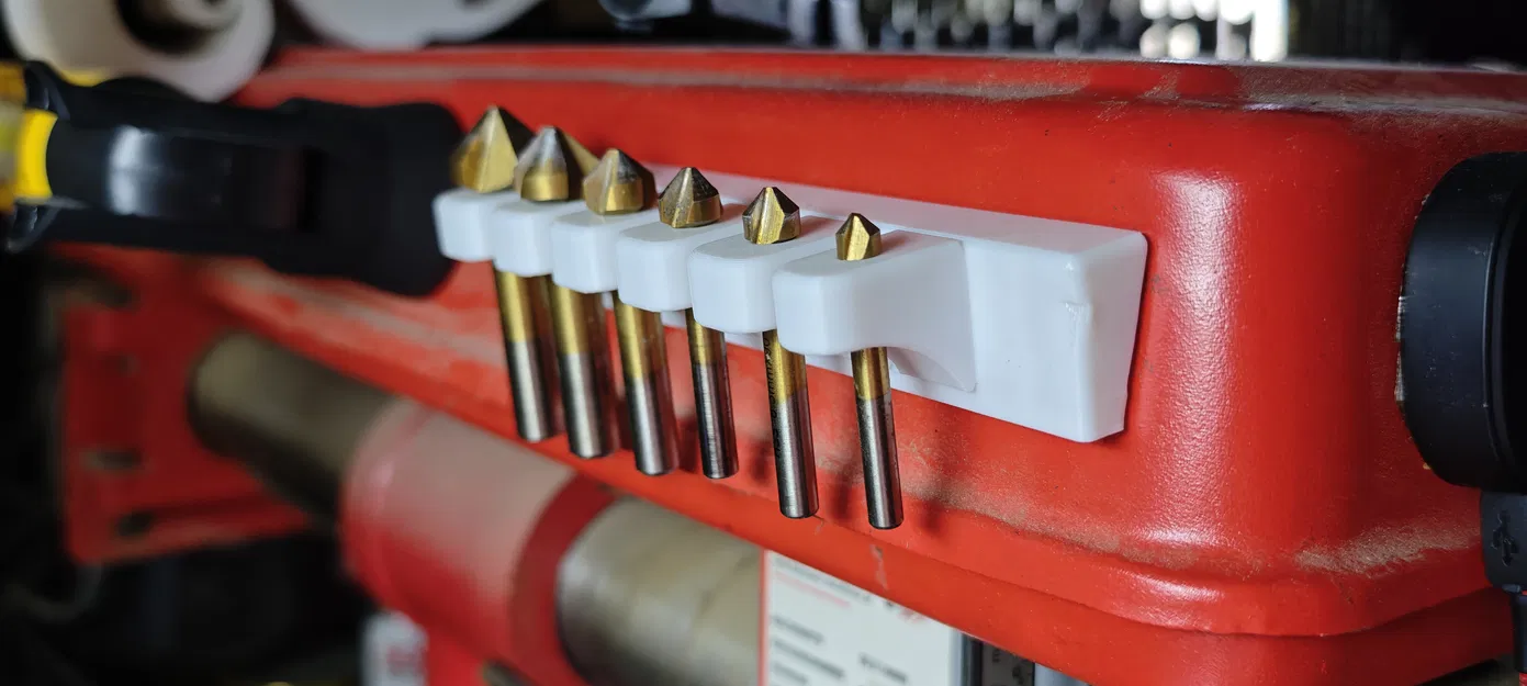 Giá đỡ mũi khoan vát mép (Senker Halter) tích hợp nam châm tiện lợi - Image 1