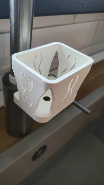 Giá đựng miếng rửa chén kẹp vòi nước tiện lợi - Image 3