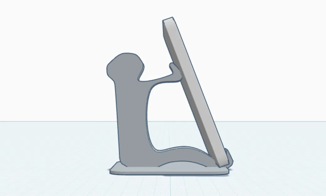 Giá đỡ điện thoại in 3D hình người độc đáo cho bàn làm việc - Image 2