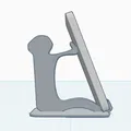 Giá đỡ điện thoại in 3D hình người độc đáo cho bàn làm việc - Thumbnail 2
