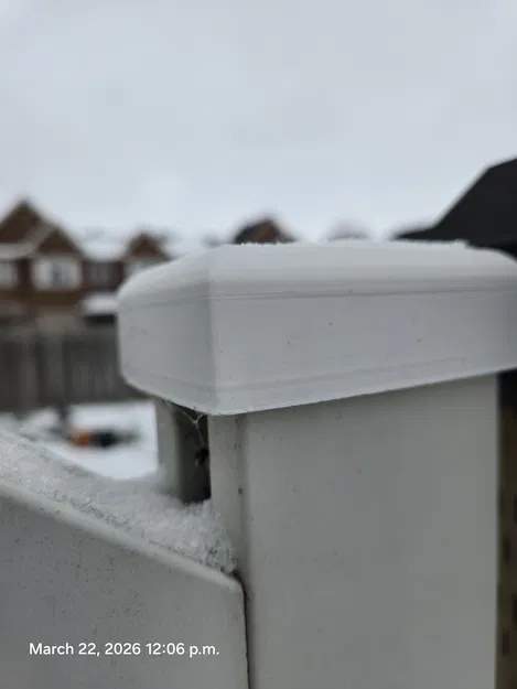 Nắp chụp đầu cột hàng rào in 3D - Giải pháp thay thế bền bỉ - Image 1