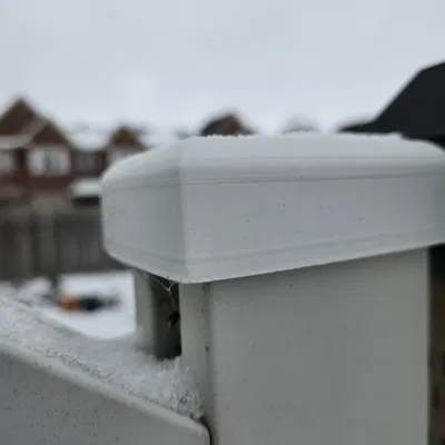 Nắp chụp đầu cột hàng rào in 3D - Giải pháp thay thế bền bỉ