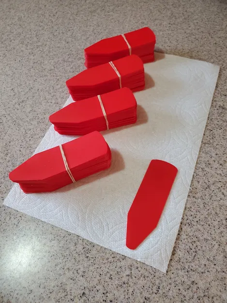 Thẻ đánh dấu tên cây trồng (Wider plant name tag) tiện lợi cho sân vườn - Image 1