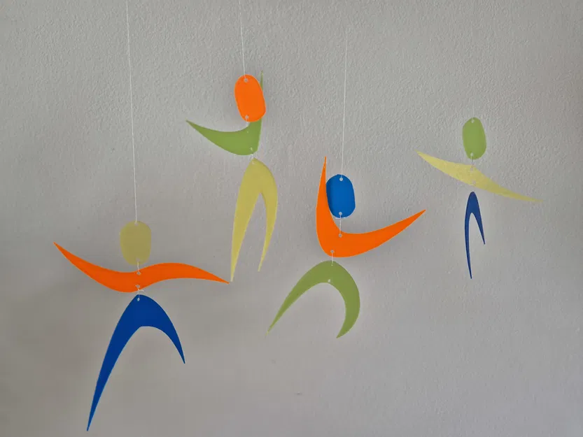 Mẫu treo nôi vũ công phong cách Montessori - Image 1