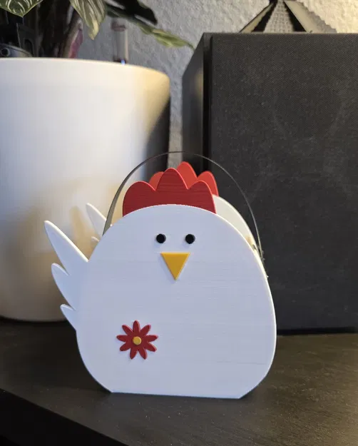 Giỏ Đựng Trứng Phục Sinh Hình Chú Gà Con - Image 3