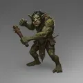 Mô hình Mountain Ork 2: Chiến binh Orc núi dũng mãnh in 3D - Thumbnail 1