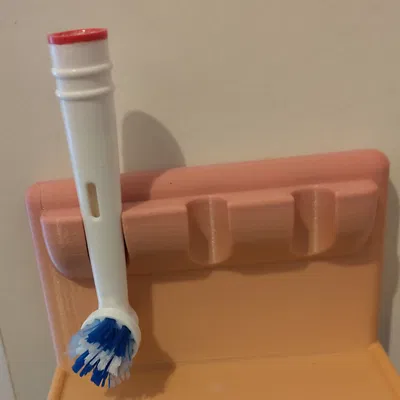 Giá đỡ bàn chải điện Oral-B cho 3 cây kèm khay hứng nước