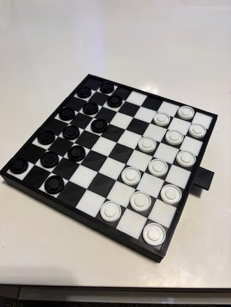 Bộ cờ đam cổ điển (Checkers / Draughts) - Image 1