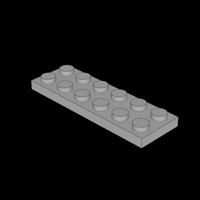 Tấm đế Lego 2x6 in 3D tương thích hoàn hảo - Tự in tại nhà