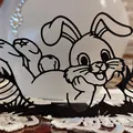 Mô hình trang trí 3D Phục sinh – Thỏ Bunny 11 - Thumbnail 1