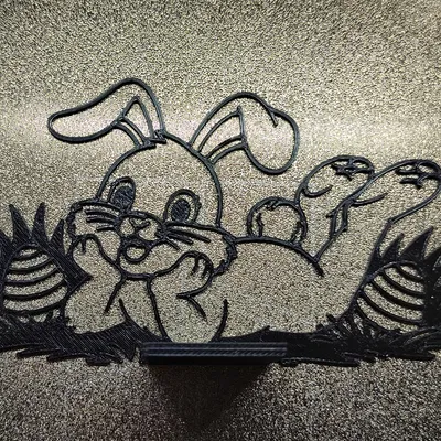 Mô hình trang trí 3D Phục sinh – Thỏ Bunny 11