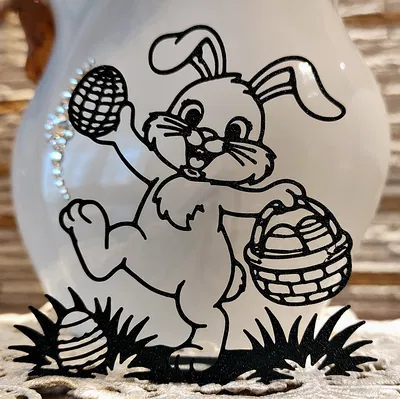 Mô hình trang trí 3D Phục sinh – Thỏ 10