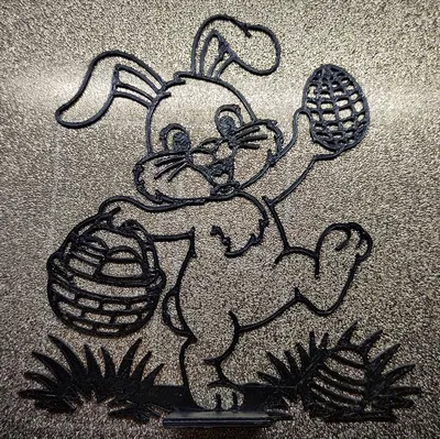 Mô hình trang trí 3D Phục sinh – Thỏ 10