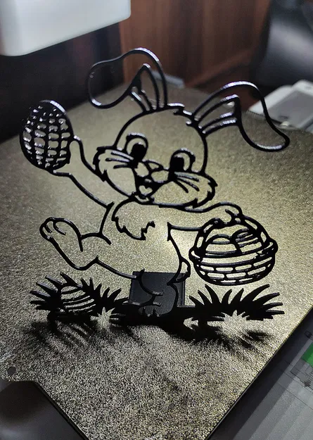 Mô hình trang trí 3D Phục sinh – Thỏ 10 - Image 4