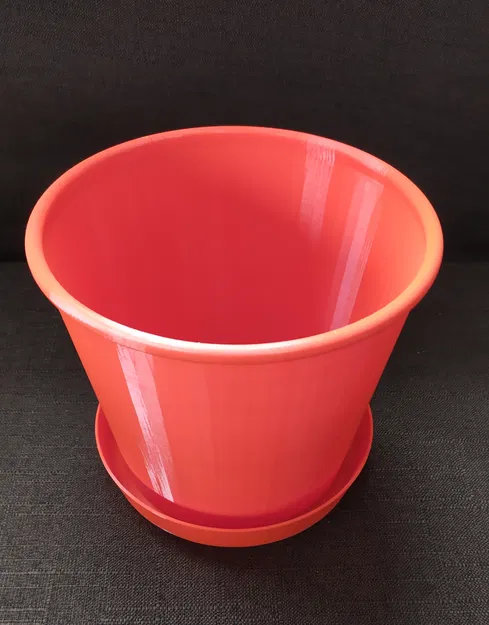 Chậu cây đi kèm đĩa lót - Image 1